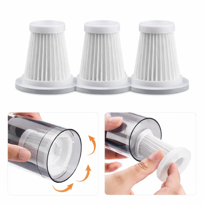 (3) Full Hepa Filters