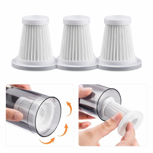 (3) Full Hepa Filters